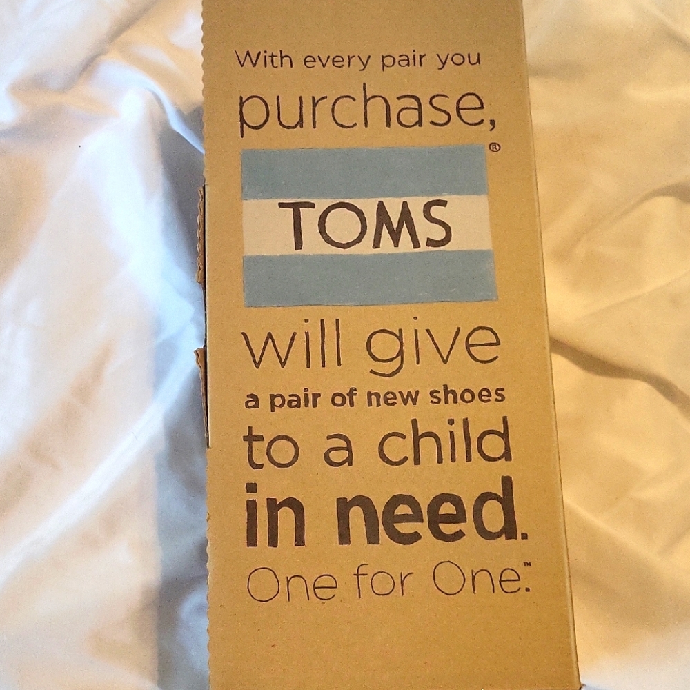 Toms - Classics Black Glitter - Size 10